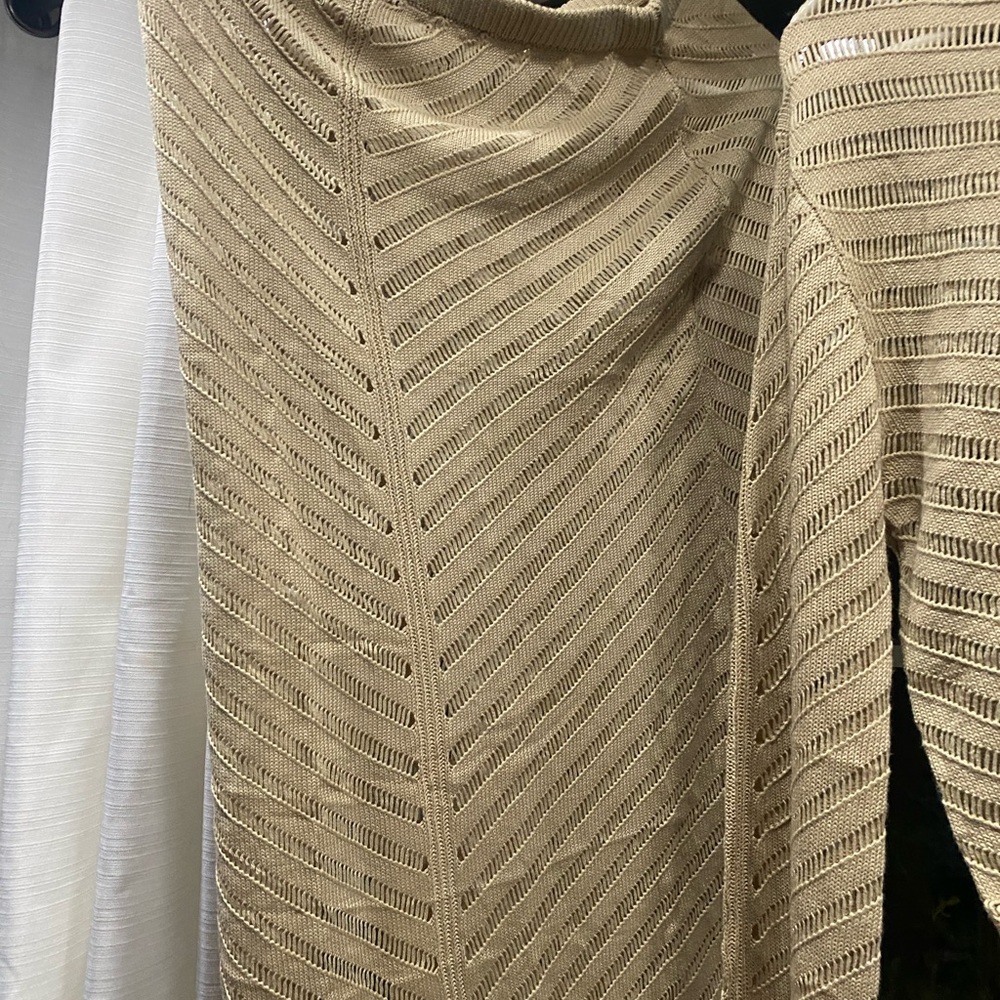 Beige Knit Sweater and Skirt Set #festival #beachy - Picture 5 of 10